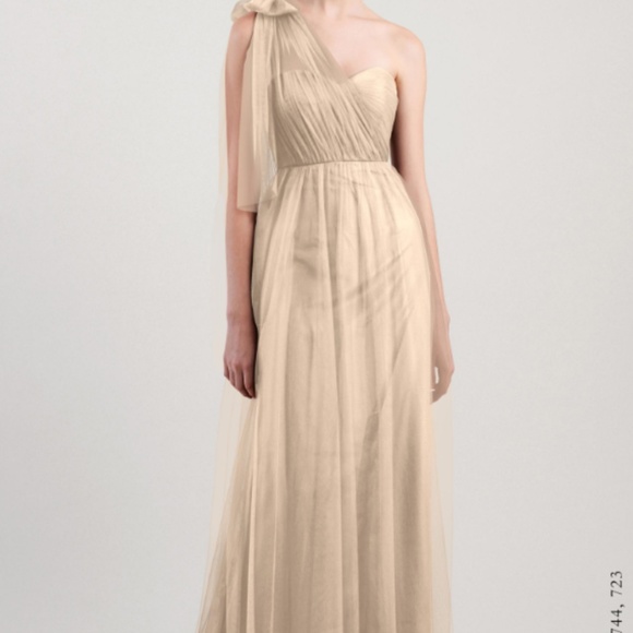 Jenny Yoo Annabelle Bridesmaid Dress Sz 8 - Picture 2 of 4